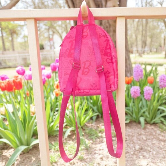 NEW!!!  BARBIE PINK MINI BACKPACK - Picture 7 of 7
